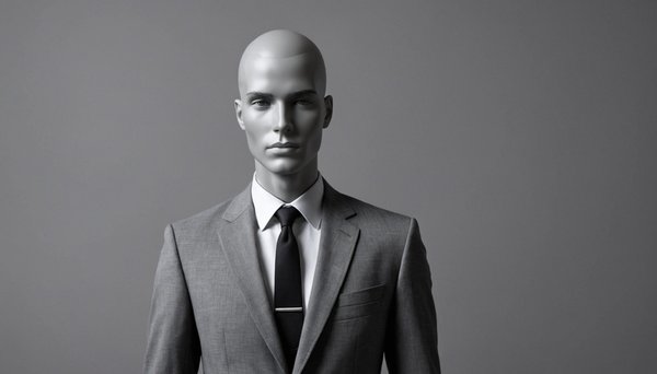 Mannequin homme couleur gris : une touche d'élégance moderne